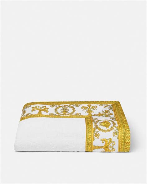 Versace Home Serviette Mains I ♡ Baroque In White 